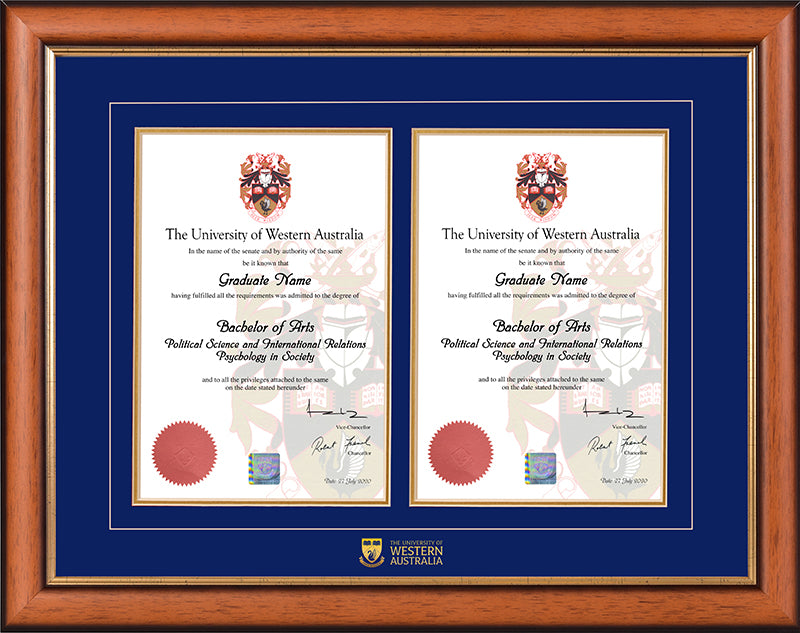 UWA Frame Classic Double Degree GFP Graduations