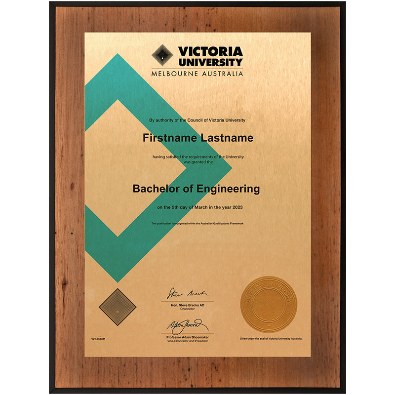 CDU Plaque Vintage Blackbutt main image 0