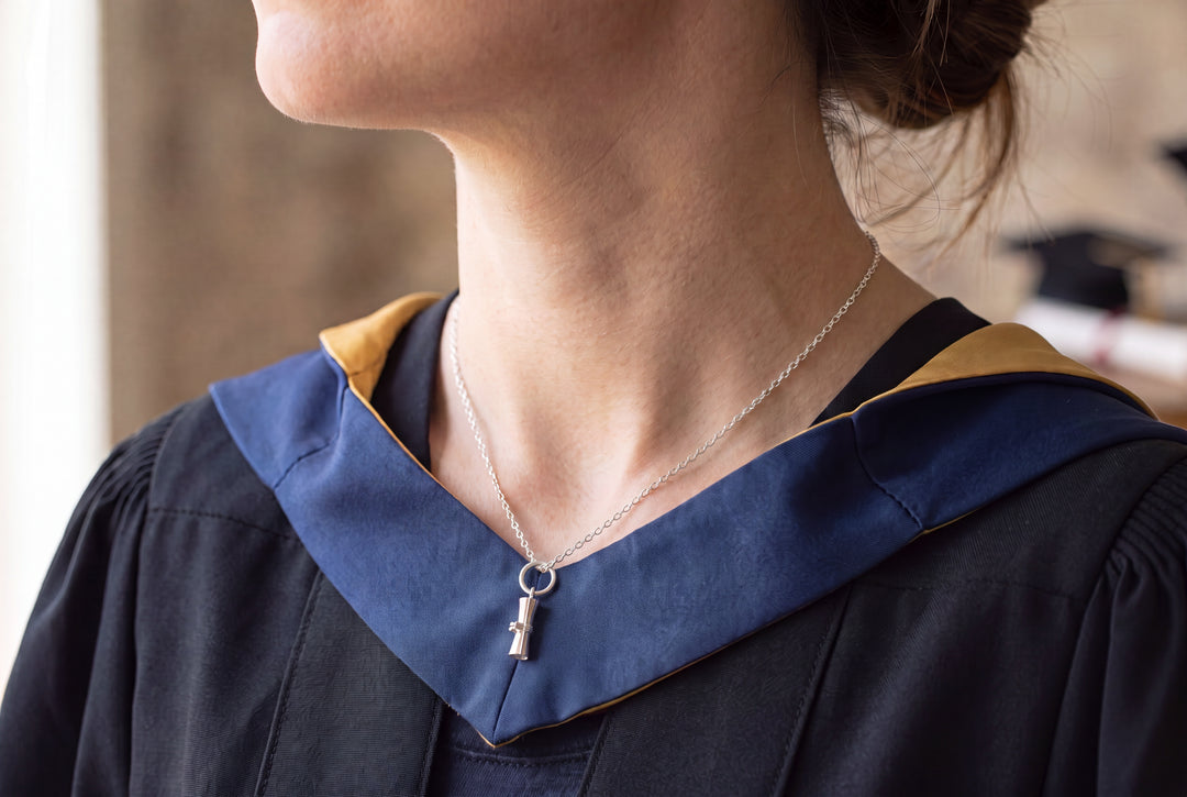 Graduation Scroll Pendant