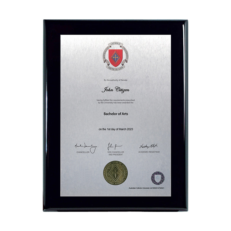 ACU Plaque Prestige Black