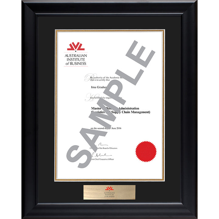 AIB Frame Black Elegance