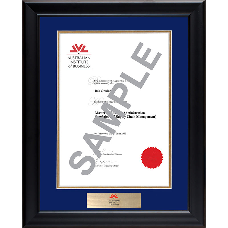 AIB Frame Black Elegance