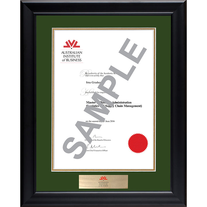 AIB Frame Black Elegance