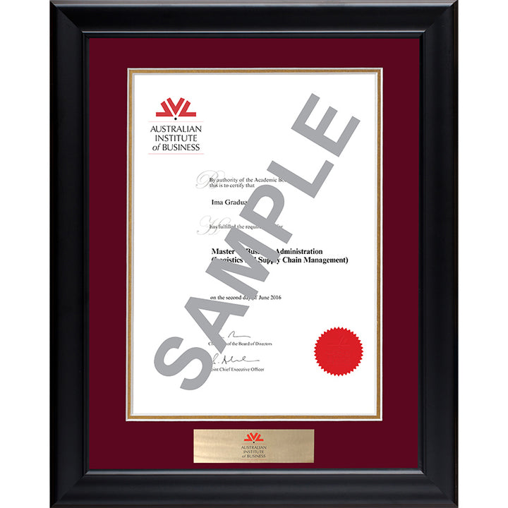 AIB Frame Black Elegance