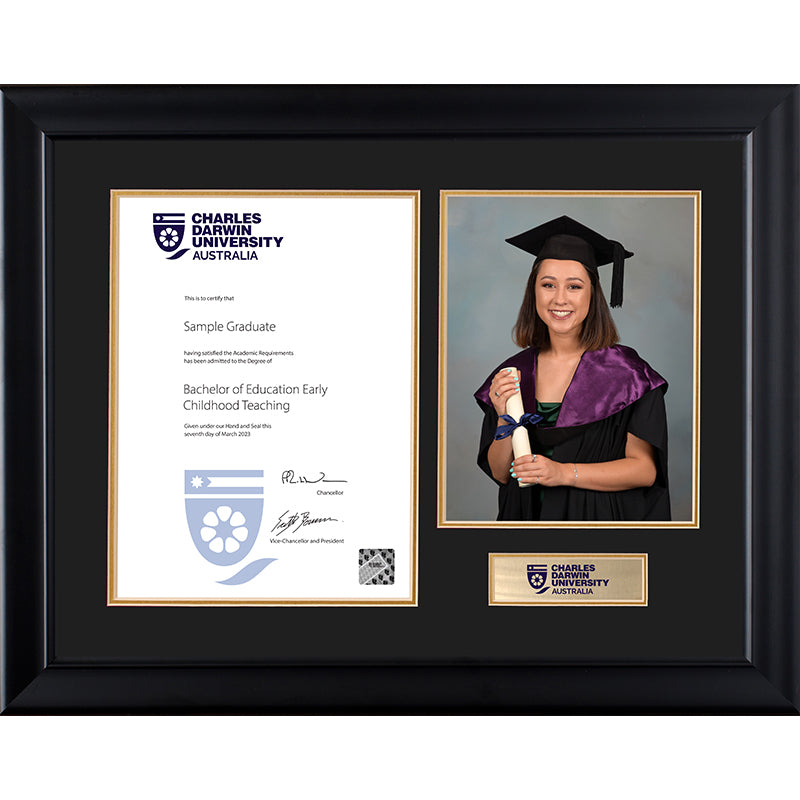 CDU Frame Black Regency (Bachelors Degree only)