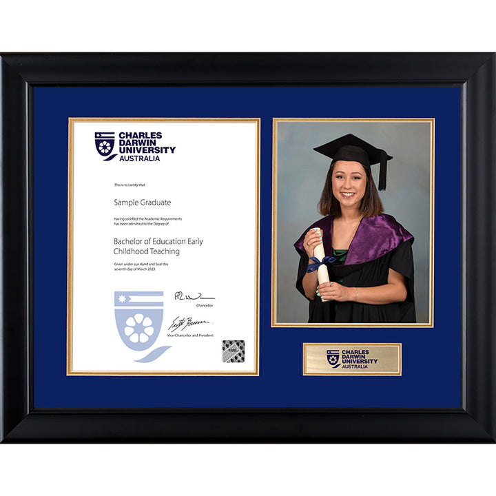 CDU Frame Black Regency (Bachelors Degree only)