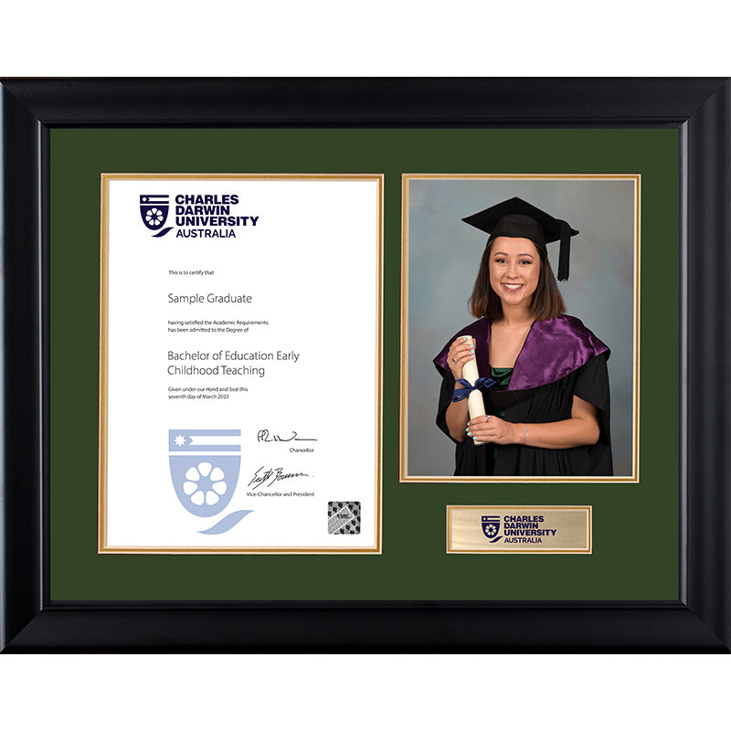 CDU Frame Black Regency (Bachelors Degree only)