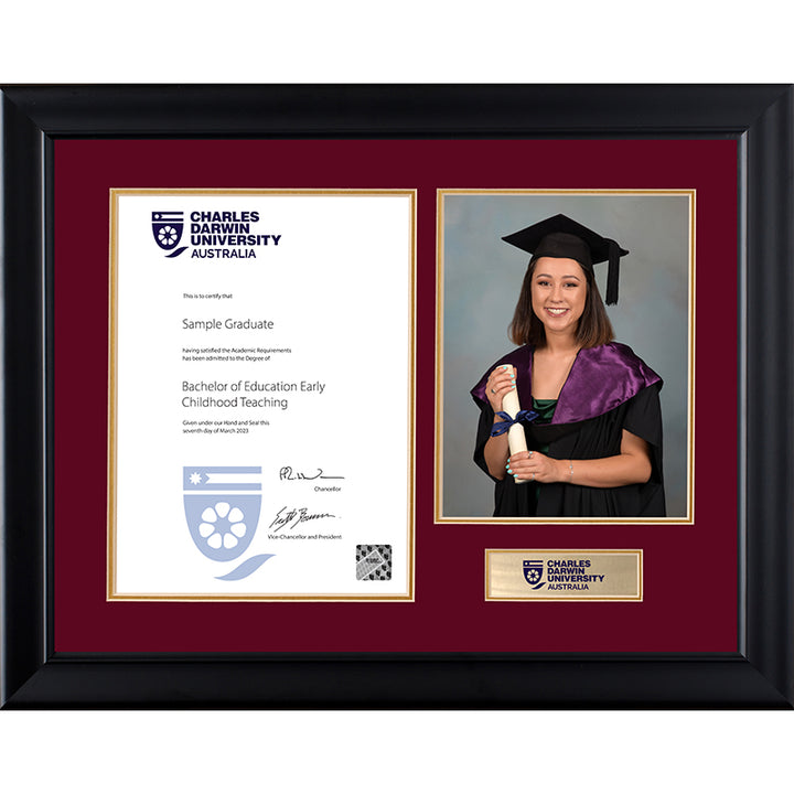 CDU Frame Black Regency (Bachelors Degree only)