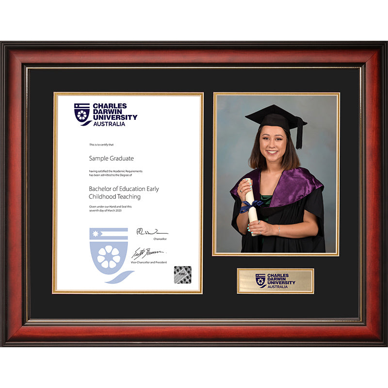 CDU Frame Mahogany Regency (Bachelors Degree only)