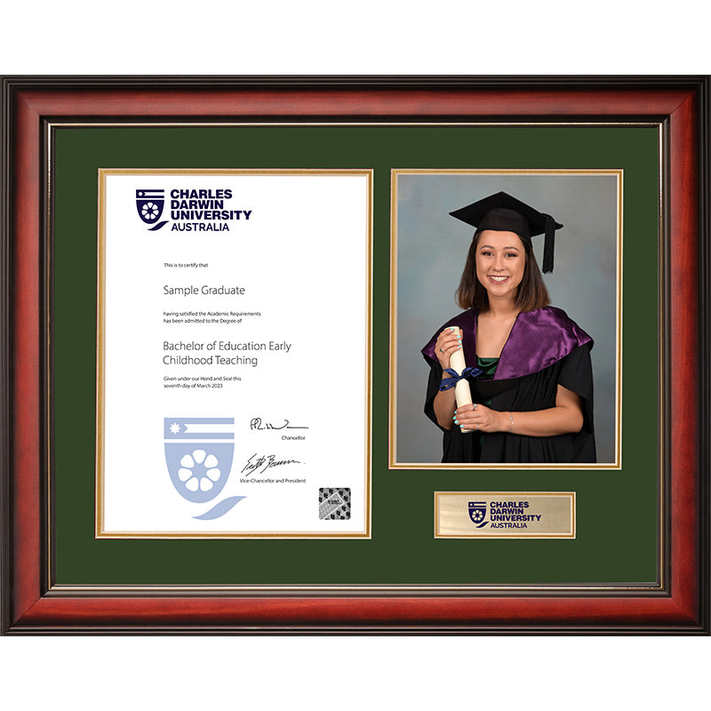 CDU Frame Mahogany Regency (Bachelors Degree only)