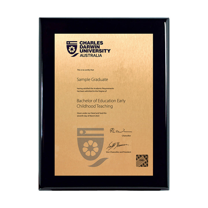CDU Plaque Prestige Black