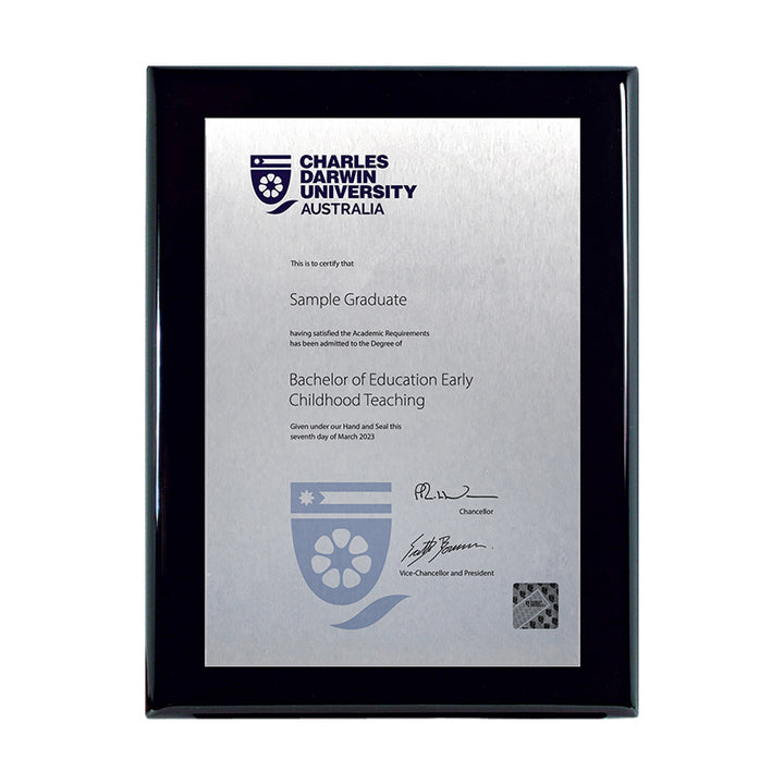 CDU Plaque Prestige Black