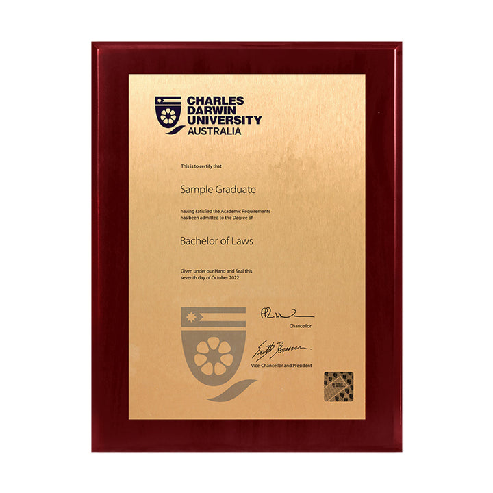 CDU Plaque Prestige