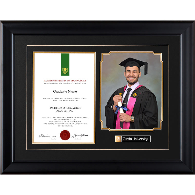 Curtin University Frame Black Regency