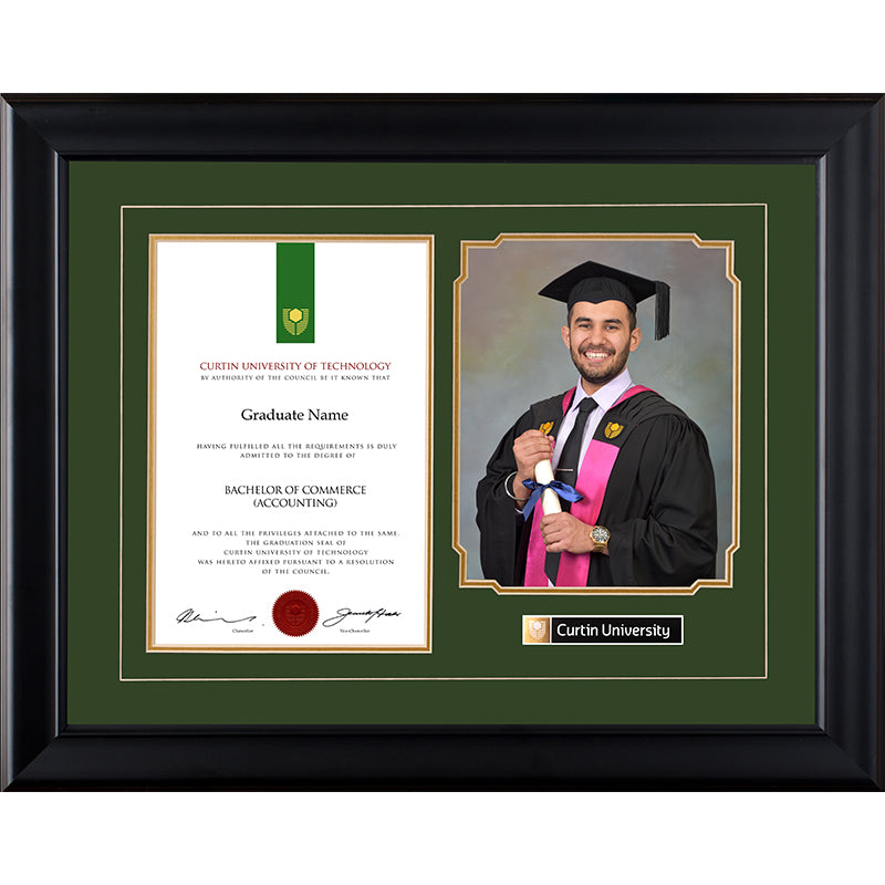 Curtin University Frame Black Regency