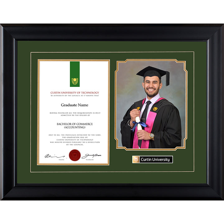 Curtin University Frame Black Regency