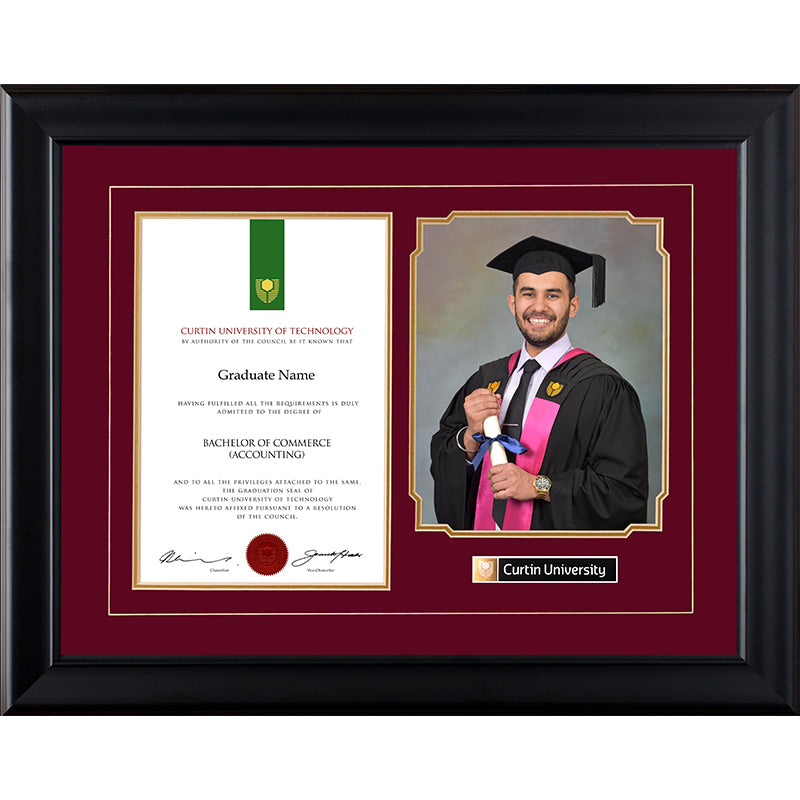 Curtin University Frame Black Regency