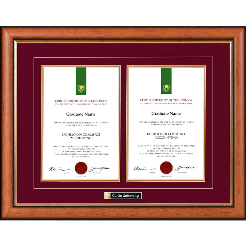 Curtin University Frame Classic Double Degree