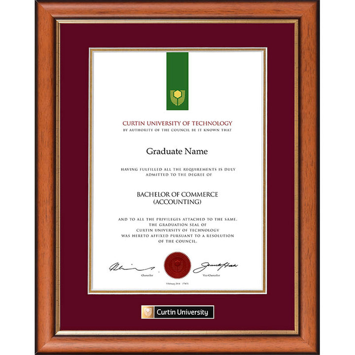Curtin University Frame Classic Elegance