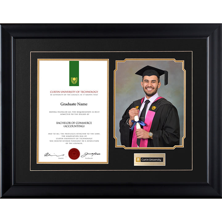 Curtin University Frame Black Regency