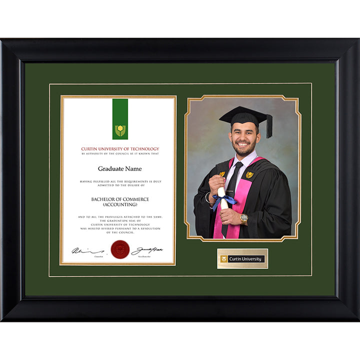 Curtin University Frame Black Regency