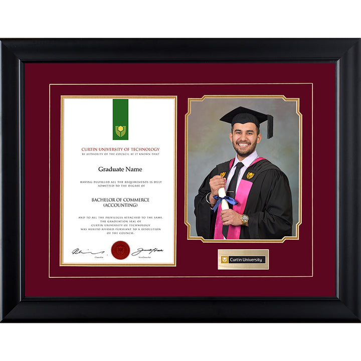 Curtin University Frame Black Regency