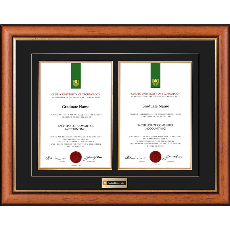 Curtin University Frame Classic Double Degree