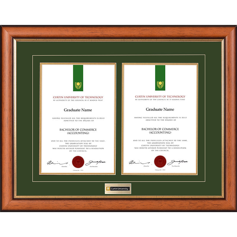 Curtin University Frame Classic Double Degree