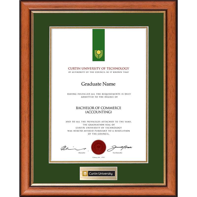 Curtin University Frame Classic Elegance