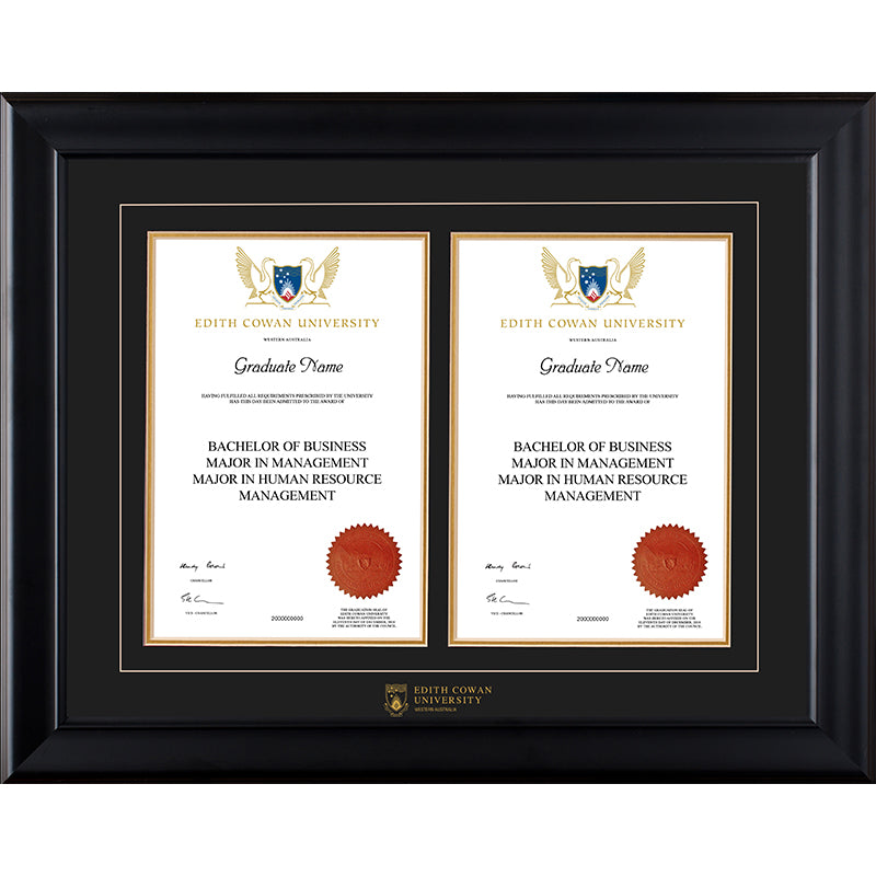 ECU Frame Black Double Degree