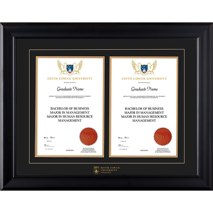 ECU Frame Black Double Degree