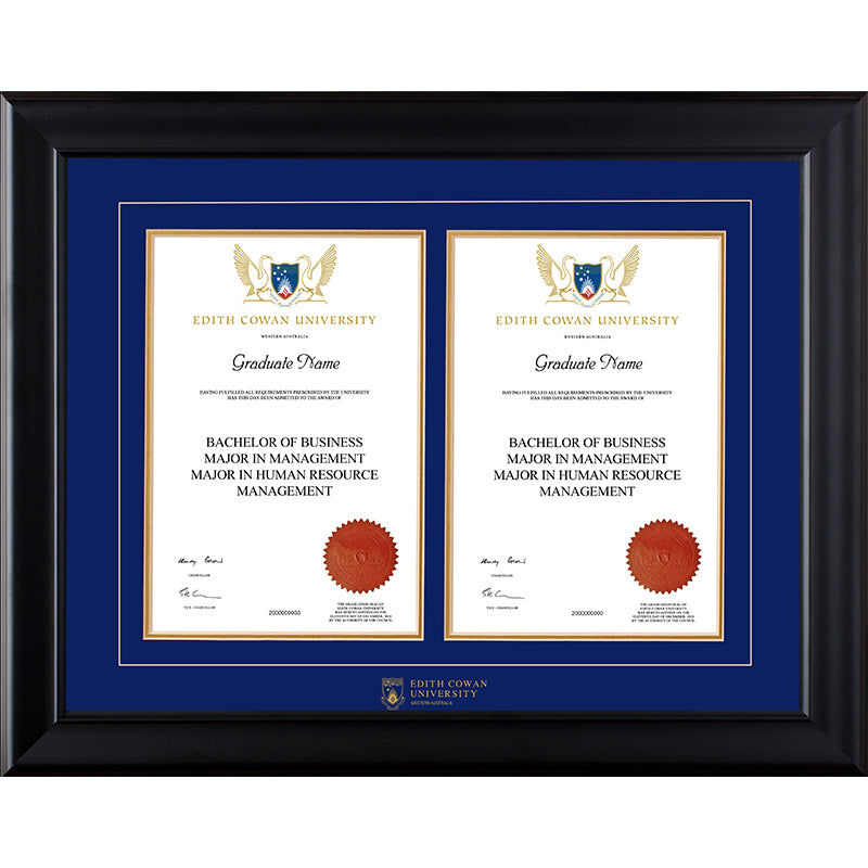ECU Frame Black Double Degree