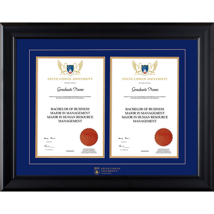 ECU Frame Black Double Degree