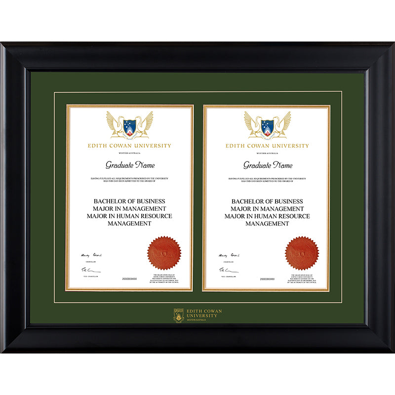 ECU Frame Black Double Degree