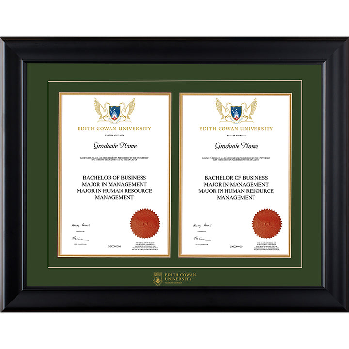 ECU Frame Black Double Degree