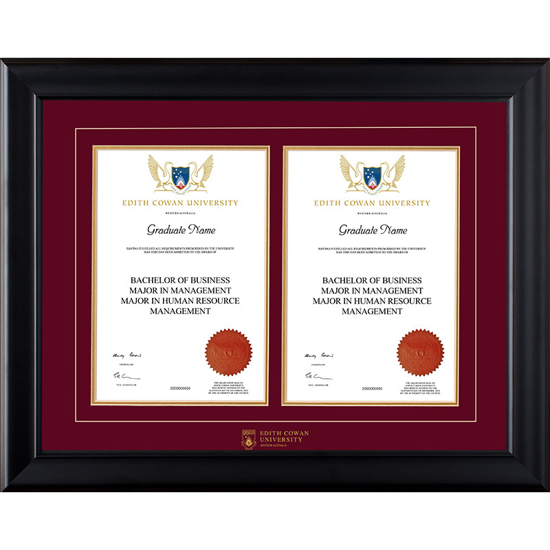 ECU Frame Black Double Degree