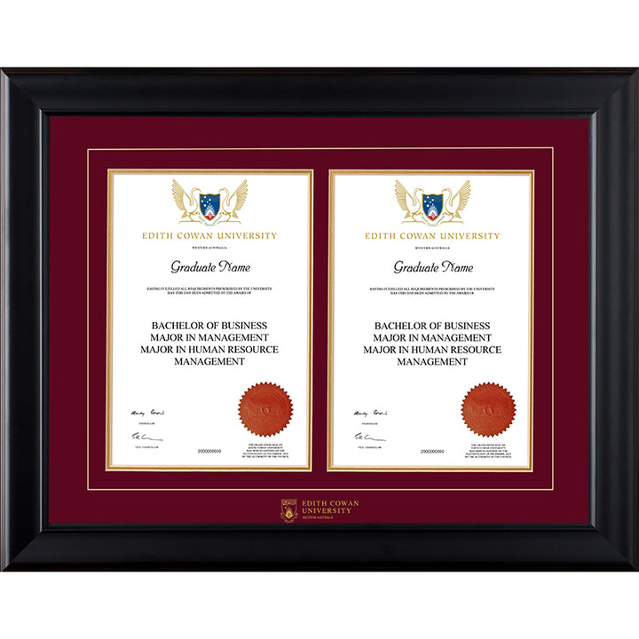 ECU Frame Black Double Degree