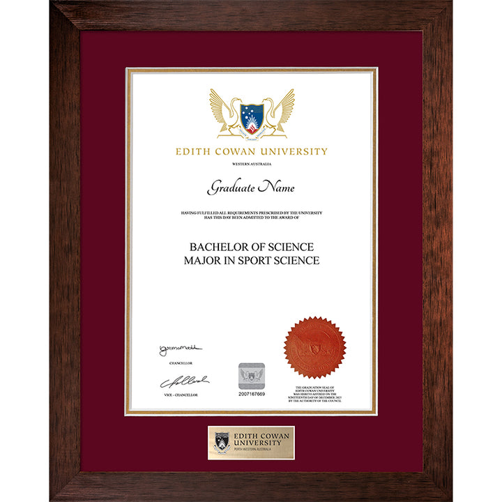 ECU Frame Jarrah Elegance