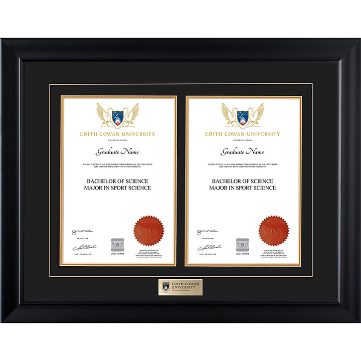 ECU Frame Black Double Degree