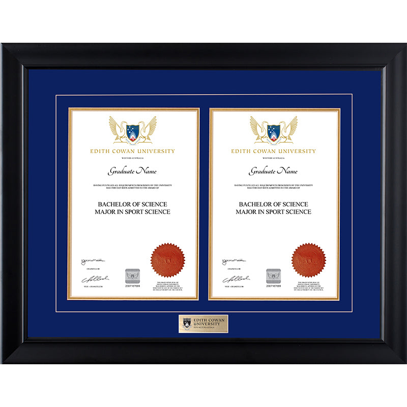 ECU Frame Black Double Degree