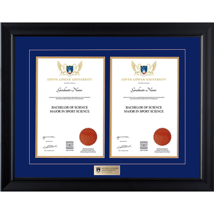 ECU Frame Black Double Degree