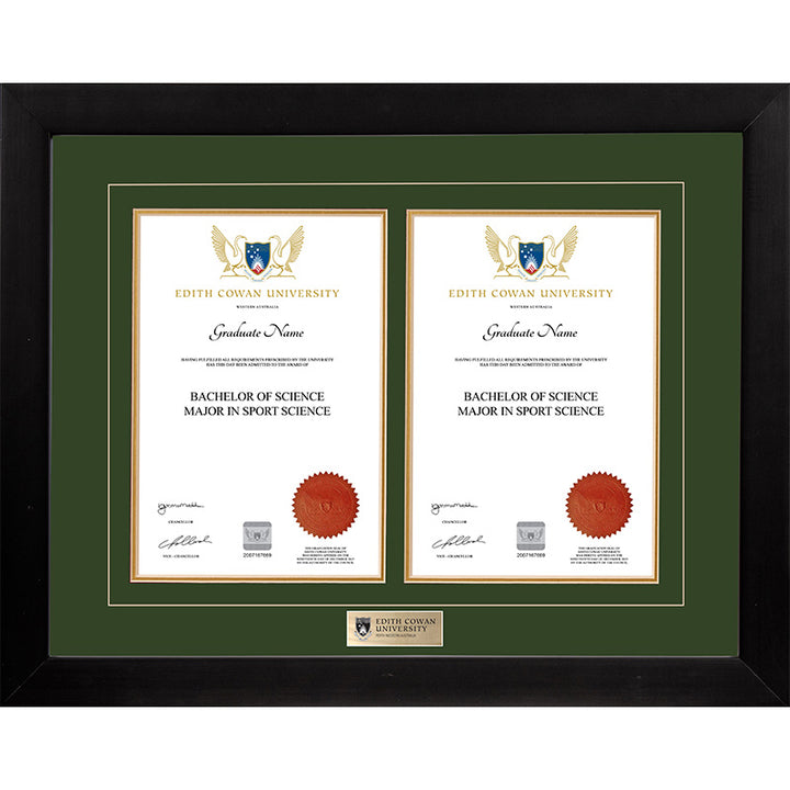 ECU Frame Black Double Degree