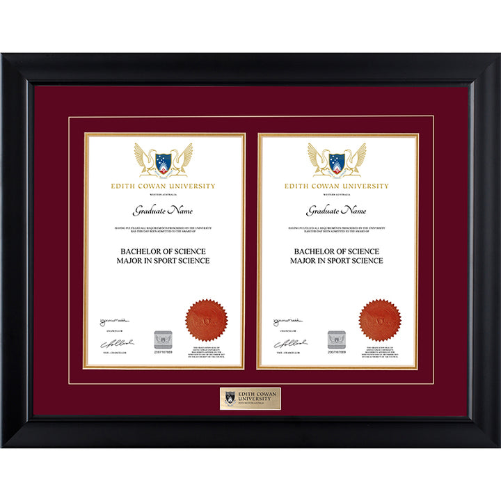 ECU Frame Black Double Degree