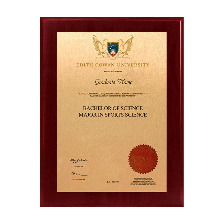 ECU Plaque Prestige