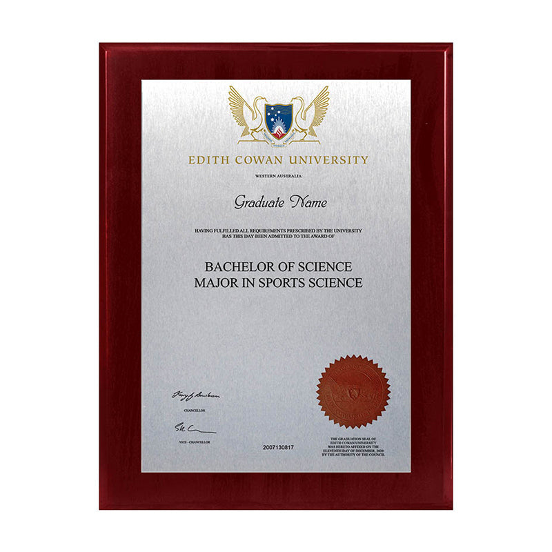 ECU Plaque Prestige