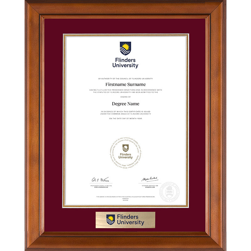 Flinders University Frame Classic Elegance