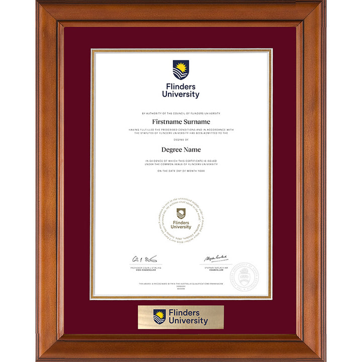 Flinders University Frame Classic Elegance