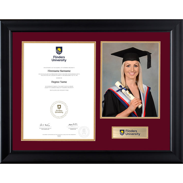 Flinders University Frame Black Regency