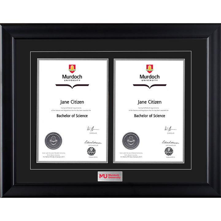 Murdoch University Frame Black Double Degree