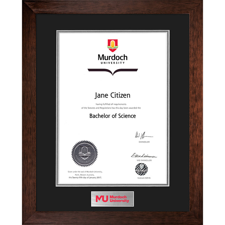 Murdoch University Frame Jarrah Elegance